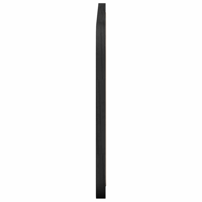 Tăblie cap cu headboard Negru 100 x 55 x 3 cm Ratan - WALTI WALTI