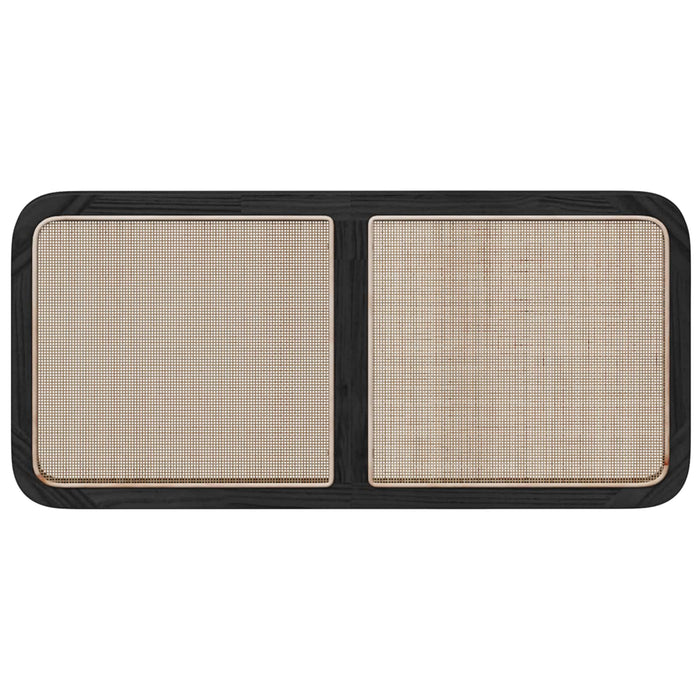Tăblie cap cu headboard Negru 120 x 55 x 3 cm Ratan - WALTI WALTI