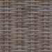 Bancă cu spațiu de depozitare Gri 110 x 40 x 50 cm Ratan - WALTI WALTI