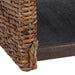 Masă laterală natural 44.5 x 45 x 45 cm Lemn masiv de mahon - WALTI WALTI