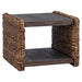 Masă laterală natural 44.5 x 45 x 45 cm Lemn masiv de mahon - WALTI WALTI