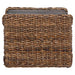 Masă laterală natural 44.5 x 45 x 45 cm Lemn masiv de mahon - WALTI WALTI