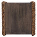 Masă laterală natural 44.5 x 45 x 45 cm Lemn masiv de mahon - WALTI WALTI