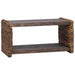 Masă laterală natural 44.5 x 45 x 45 cm Lemn masiv de mahon - WALTI WALTI