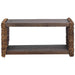 Masă laterală natural 44.5 x 45 x 45 cm Lemn masiv de mahon - WALTI WALTI