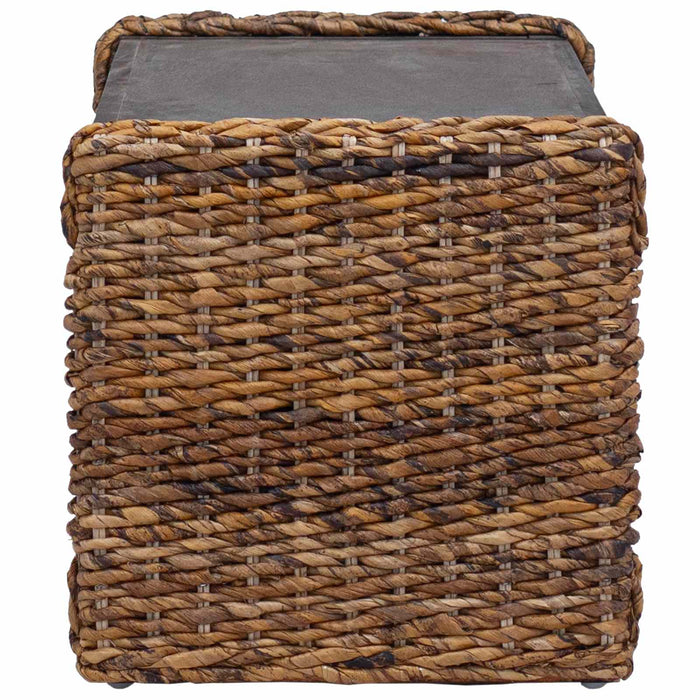 Masă laterală natural 44.5 x 45 x 45 cm Lemn masiv de mahon - WALTI WALTI