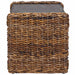 Masă laterală natural 44.5 x 45 x 45 cm Lemn masiv de mahon - WALTI WALTI
