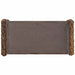 Masă laterală natural 44.5 x 45 x 45 cm Lemn masiv de mahon - WALTI WALTI