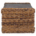 Masă laterală natural 44.5 x 45 x 45 cm Lemn masiv de mahon - WALTI WALTI