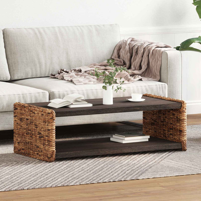 Masă laterală natural 44.5 x 45 x 45 cm Lemn masiv de mahon - WALTI WALTI