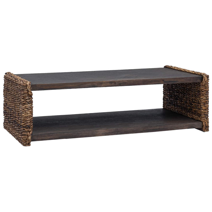 Masă laterală natural 44.5 x 45 x 45 cm Lemn masiv de mahon - WALTI WALTI