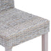 Scaun de sufragerie 2 pcs Alb spălat 45 x 54 x 93 cm - WALTI WALTI