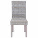 Scaun de sufragerie 2 pcs Alb spălat 45 x 54 x 93 cm - WALTI WALTI