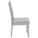 Scaun de sufragerie 2 pcs Alb spălat 45 x 54 x 93 cm - WALTI WALTI