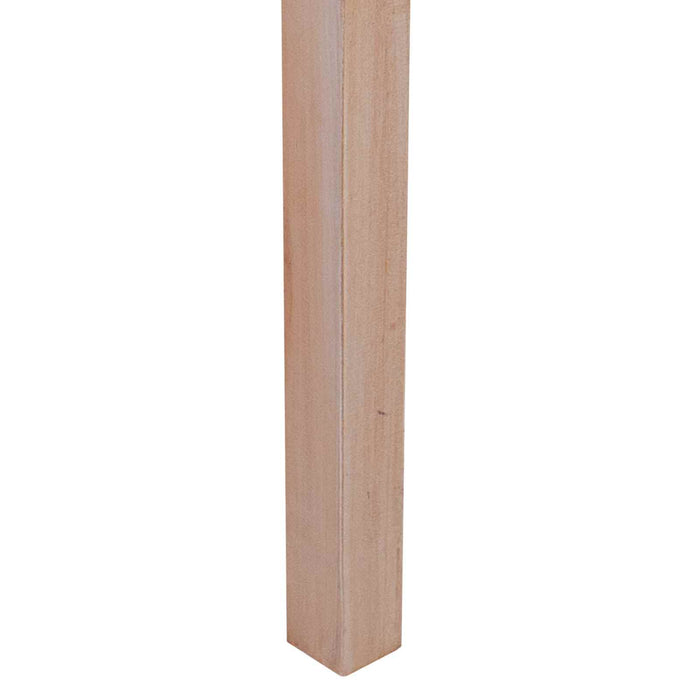 Scaun de sufragerie 2 pcs Alb spălat 46 x 55 x 84 cm Ratan Kubu - WALTI WALTI