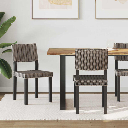 Scaun de sufragerie 2 pcs Negru spălat 46 x 55 x 84 cm - WALTI WALTI