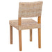 Scaun de sufragerie 2 pcs natural 46 x 55 x 84 cm Ratan Kubu - WALTI WALTI