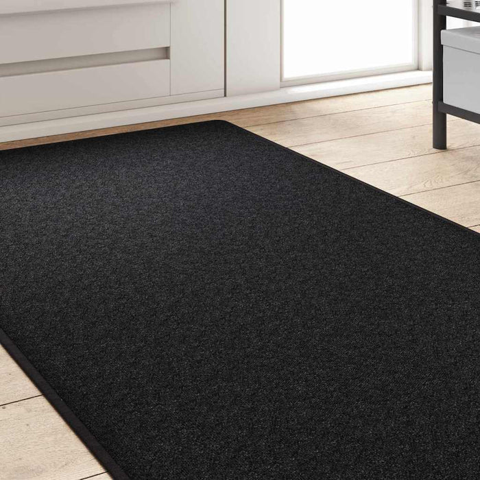 Runner din covor Antracit 80 x 500 cm 100% polipropilenă - WALTI WALTI