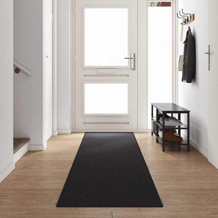 Runner din covor Antracit 80 x 500 cm 100% polipropilenă - WALTI WALTI