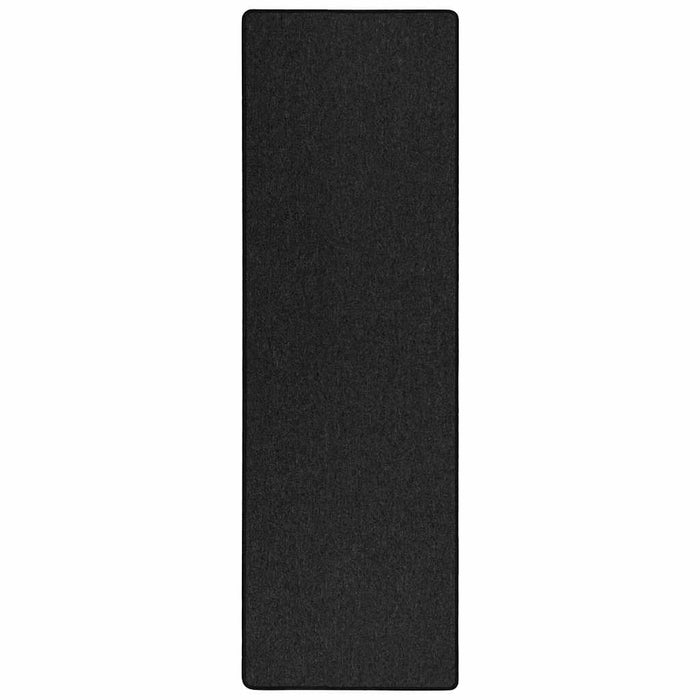 Runner din covor Antracit 80 x 500 cm 100% polipropilenă - WALTI WALTI