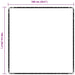 Runner din covor Antracit 100 x 100 cm 100% polipropilenă - WALTI WALTI