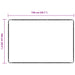 Runner din covor Antracit 100 x 150 cm 100% polipropilenă - WALTI WALTI