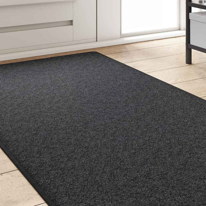 Runner din covor Gri închis 80 x 500 cm 100% polipropilenă - WALTI WALTI