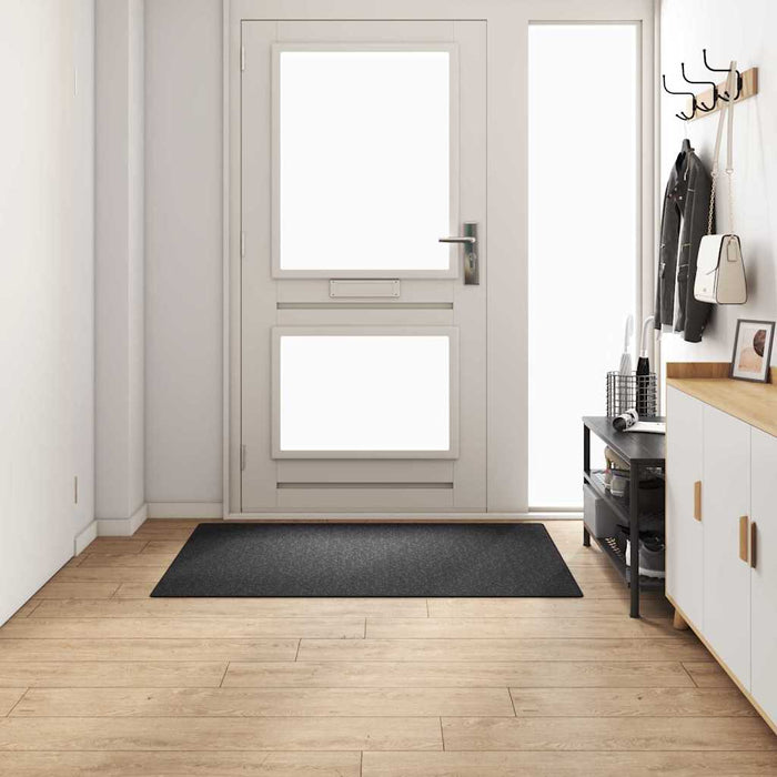 Runner din covor Gri închis 100 x 150 cm 100% polipropilenă - WALTI WALTI