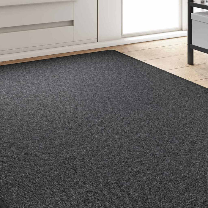 Runner din covor Gri închis 100 x 250 cm 100% polipropilenă - WALTI WALTI