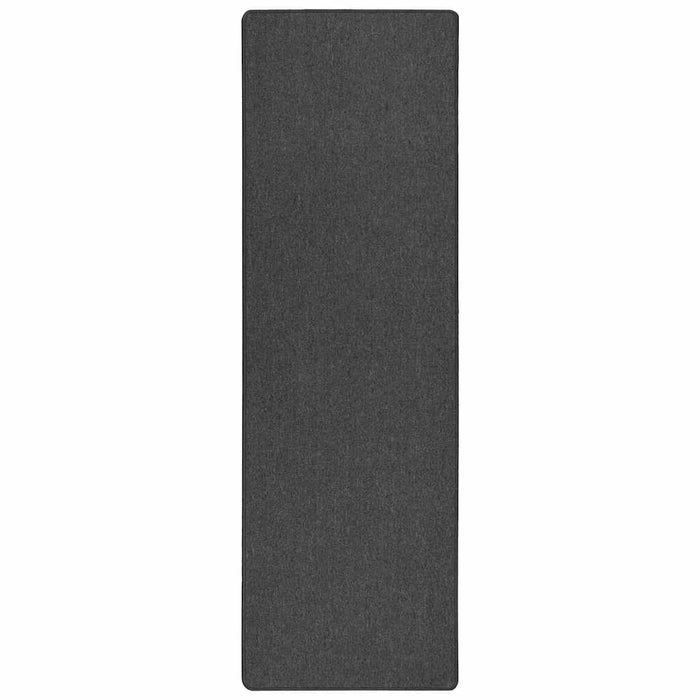 Runner din covor Gri închis 100 x 250 cm 100% polipropilenă - WALTI WALTI