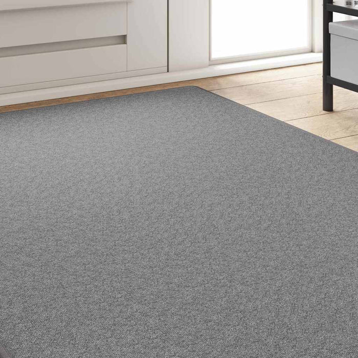 Runner din covor Gri deschis 100 x 300 cm 100% polipropilenă - WALTI WALTI