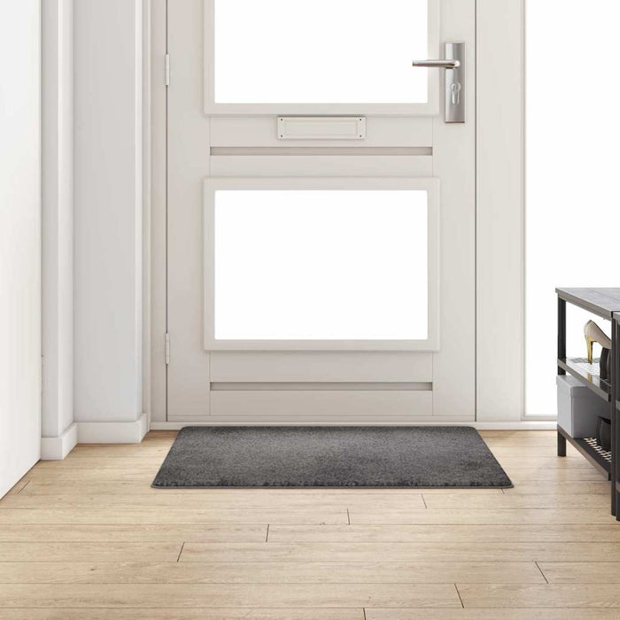 Runner din covor Gri 100 x 100 cm 100% Polipropilenă Tuft - WALTI WALTI