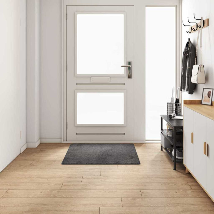 Runner din covor Gri 100 x 100 cm 100% Polipropilenă Tuft - WALTI WALTI