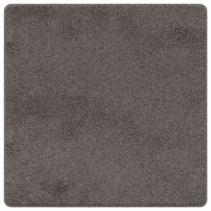 Runner din covor Gri 100 x 100 cm 100% Polipropilenă Tuft - WALTI WALTI