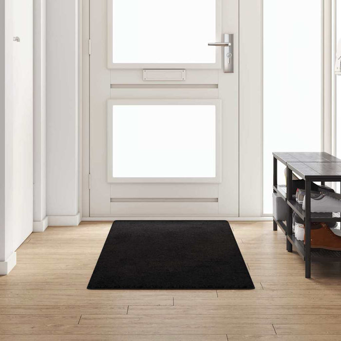 Runner din covor Negru 80 x 250 cm 100% Polipropilenă Tuft - WALTI WALTI