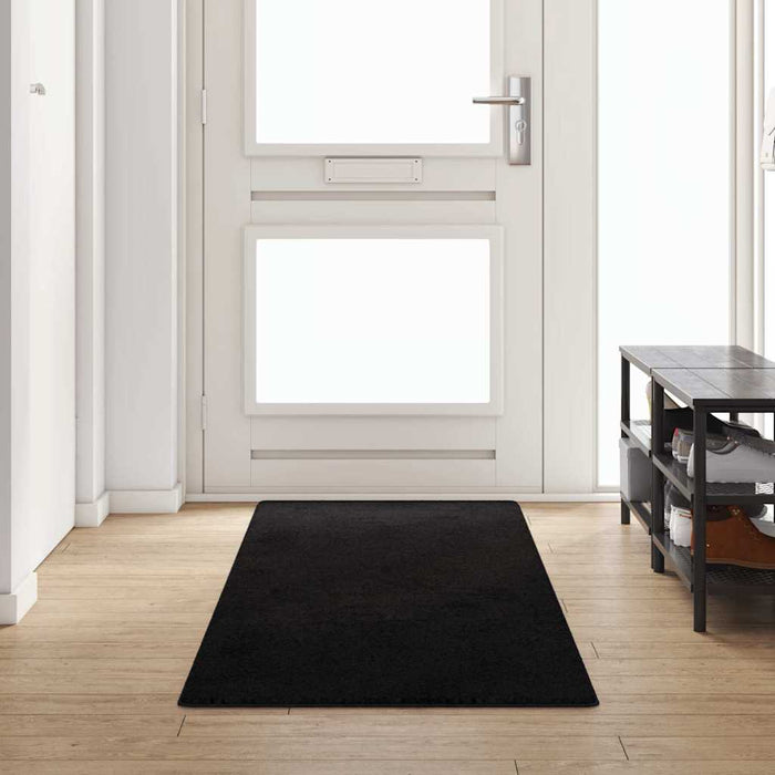 Runner din covor Negru 80 x 300 cm 100% Polipropilenă Tuft - WALTI WALTI