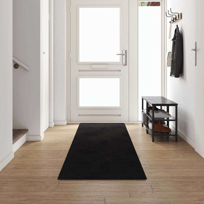 Runner din covor Negru 80 x 500 cm 100% Polipropilenă Tuft - WALTI WALTI