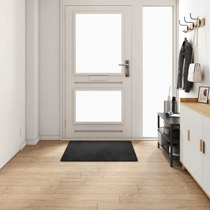 Runner din covor Negru 100 x 100 cm 100% Polipropilenă Tuft - WALTI WALTI