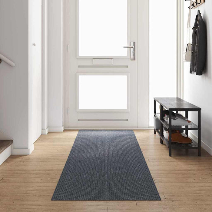Runner din covor Gri 80 x 400 cm țesătură - WALTI WALTI