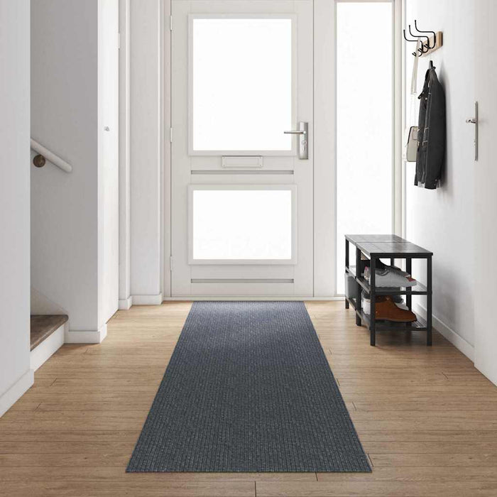 Runner din covor Gri 80 x 500 cm țesătură - WALTI WALTI