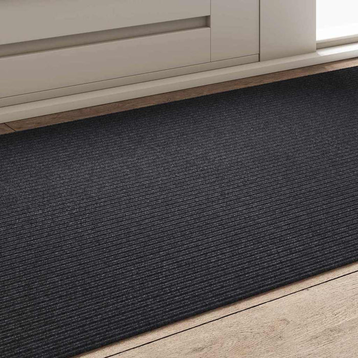 Runner din covor Antracit 80 x 150 cm țesătură WALTI