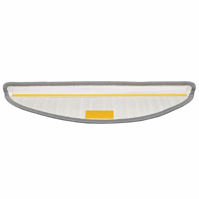 Mochete autocolante pentru scară 15 pcs Gri 56 x 17 x 3 cm WALTI