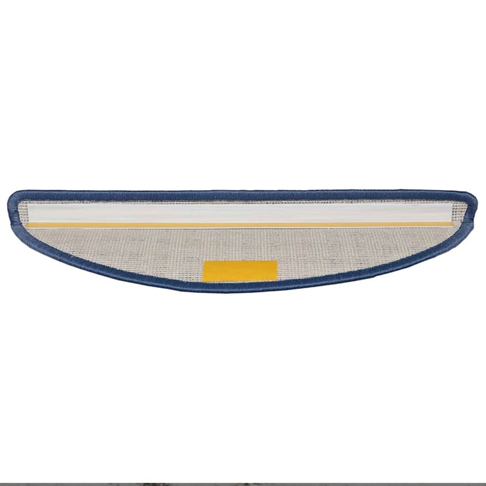 Mochete autocolante pentru scară 15 pcs albastru 56 x 17 x 3 cm WALTI