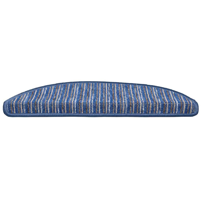 Mochete autocolante pentru scară 15 pcs albastru 56 x 17 x 3 cm WALTI