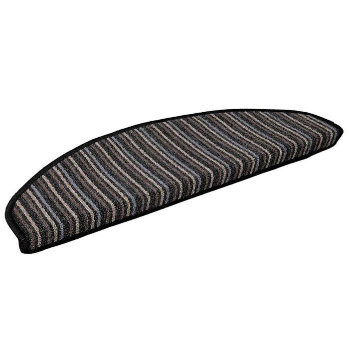 Mochete autocolante pentru scară 15 pcs Antracit 65 x 21 x 4 cm WALTI