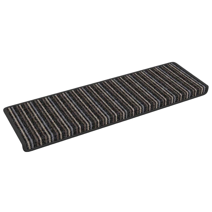 Mochete autocolante pentru scară 15 pcs Antracit 65 x 21 x 4 cm WALTI