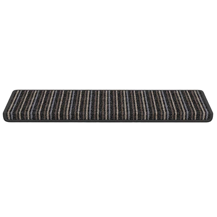 Mochete autocolante pentru scară 15 pcs Antracit 65 x 21 x 4 cm WALTI