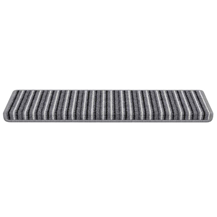 Mochete autocolante pentru scară 15 pcs Gri 65 x 21 x 4 cm WALTI