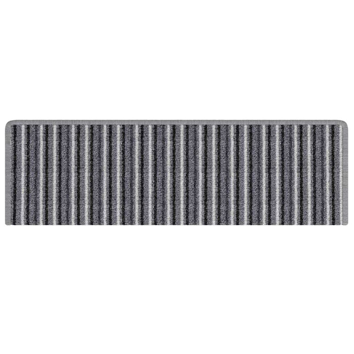 Mochete autocolante pentru scară 15 pcs Gri 65 x 21 x 4 cm WALTI