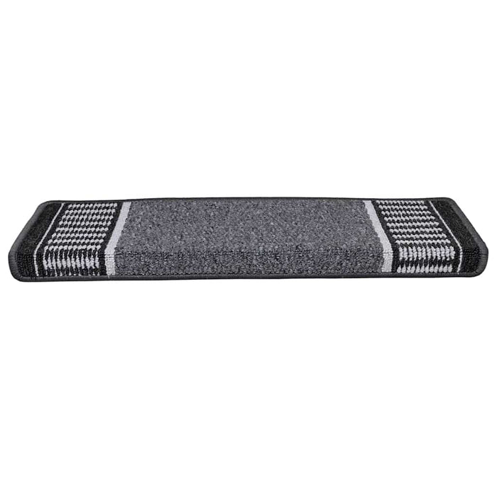 Mochete autocolante pentru scară 15 pcs Antracit 65 x 21 x 4 cm WALTI